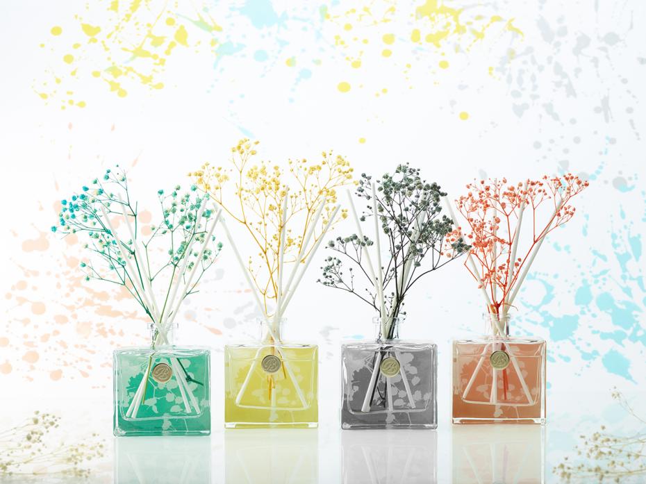 Four on-trend fragrances and colours available